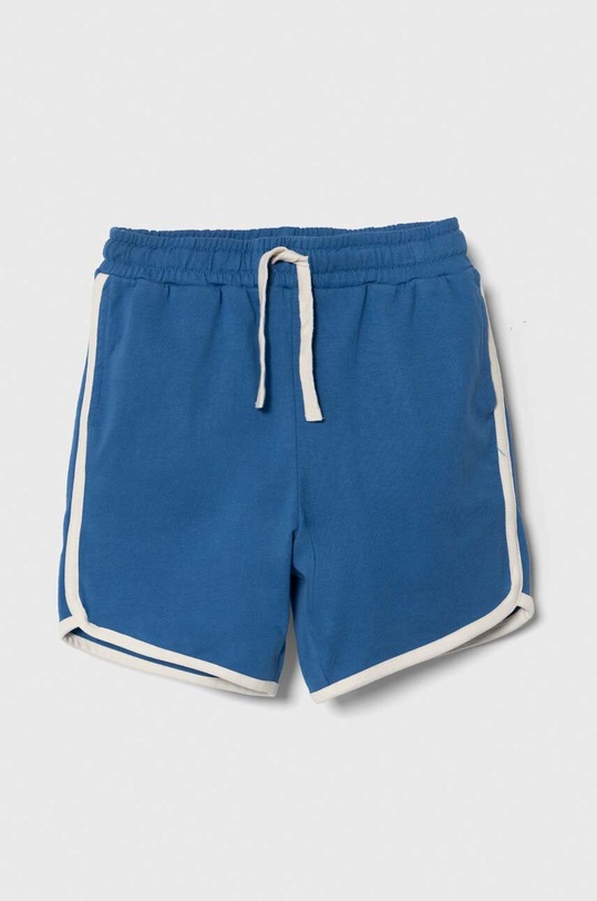 Παιδικό βαμβακερό σορτς United Colors of Benetton casual μπλε 3MI5G901A.P.Seasonal