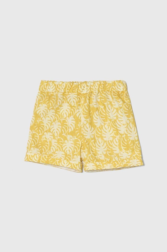 Дитячі бавовняні шорти Jamiks візерунок жовтий CHRISTOPHER.Sp.JLG214.B