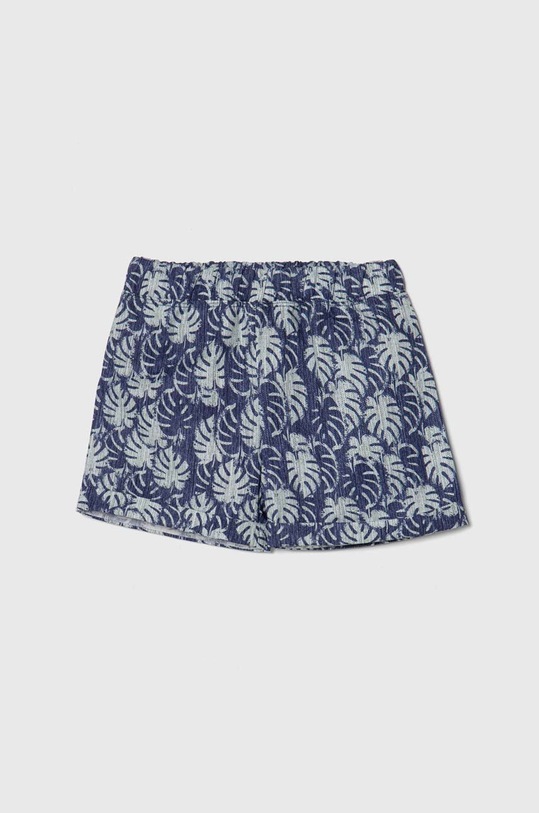 Jamiks pantaloni scurți din bumbac pentru copii casual albastru CHRISTOPHER.Sp.JLG214.B