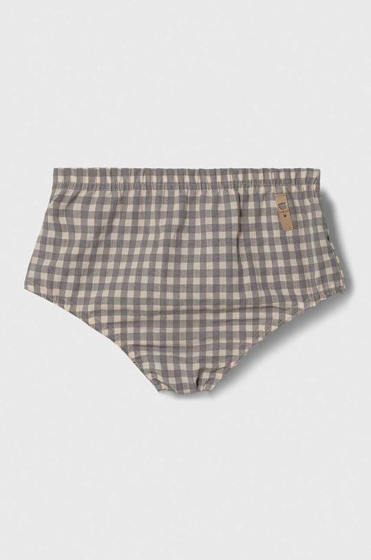Jamiks pantaloni scurți din bumbac pentru bebeluși casual gri WIDAR.or.Bloom.JLG159.B