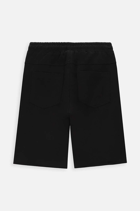 Detské bavlnené šortky Coccodrillo WC4120501VBC čierna SS24