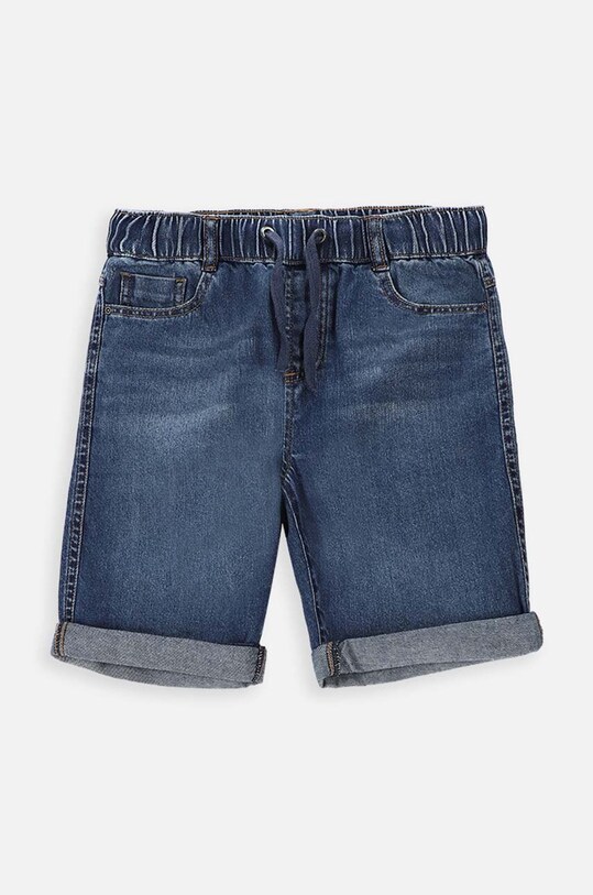 Detské rifľové krátke nohavice Coccodrillo WC4123201DWJ modrá SS24