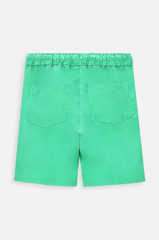 Παιδικό βαμβακερό σορτς Coccodrillo WC4119502DWK πράσινο SS24