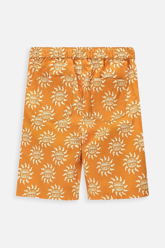 Coccodrillo pantaloni scurți din bumbac pentru copii WC4119502HBJ maro SS24