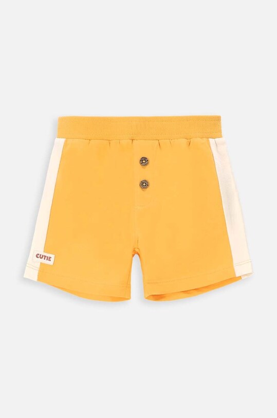 Coccodrillo pantaloni scurti bebe casual galben WC4121504HBN