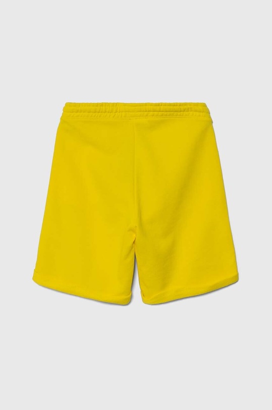 United Colors of Benetton szorty bawełniane dziecięce 3J68C901G.G.Sea.PPYH żółty SS24