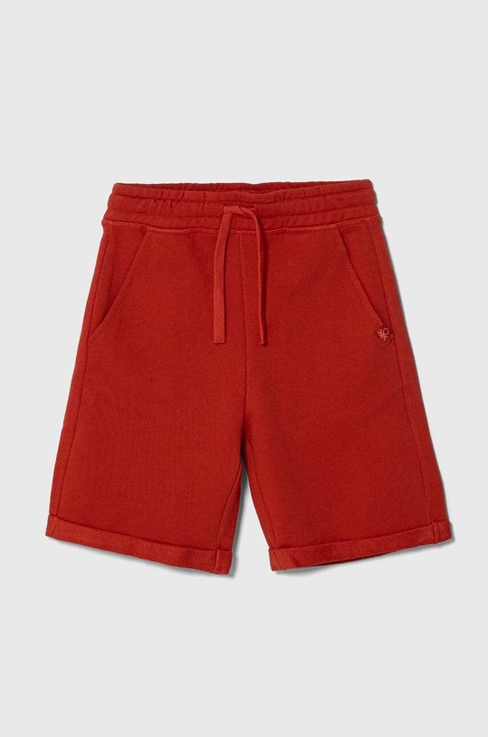 United Colors of Benetton szorty bawełniane dziecięce bawełna czerwony 3J68C901G.G.Sea.PPYH
