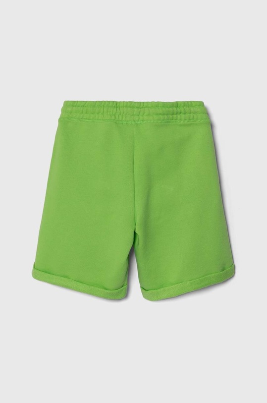 United Colors of Benetton szorty bawełniane dziecięce 3J68C901G.G.Sea.PPYH zielony SS24