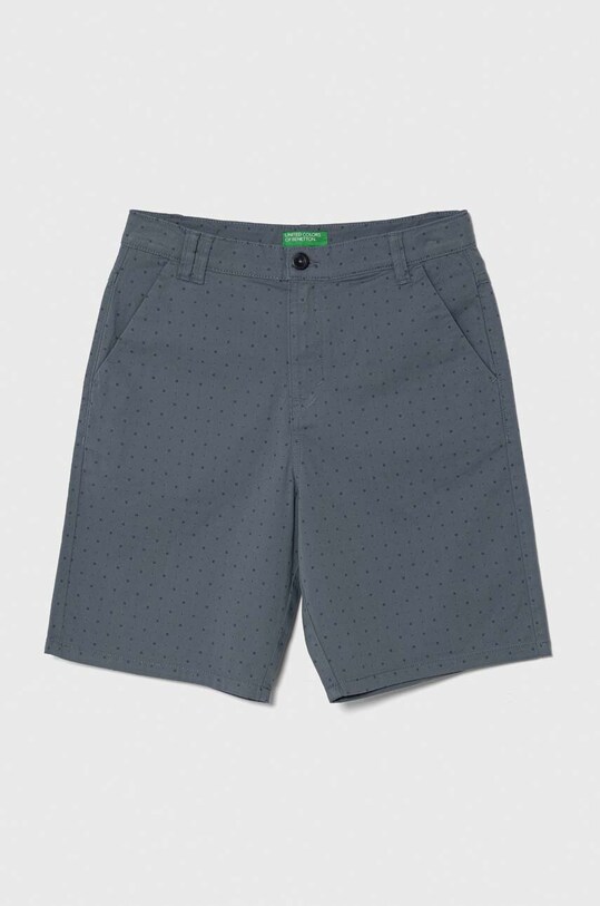 United Colors of Benetton szorty dziecięce wzorzyste niebieski 4PA2C902E.G.Seasonal