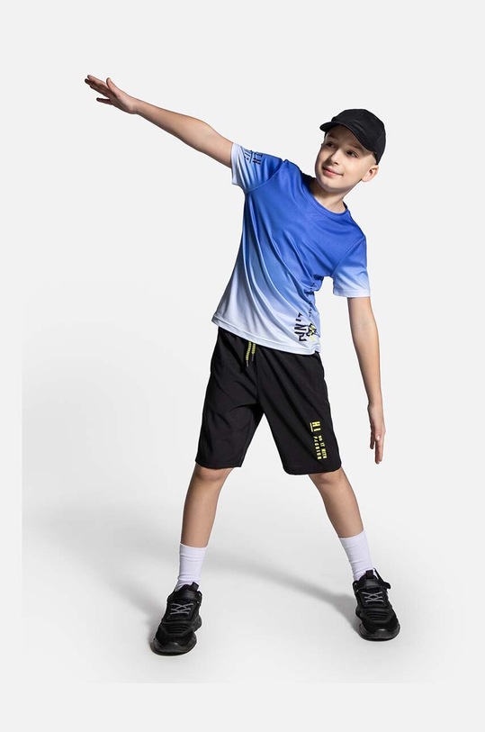 Παιδικό σορτς Lemon Explore στάμπα μαύρο WL4119502ACB