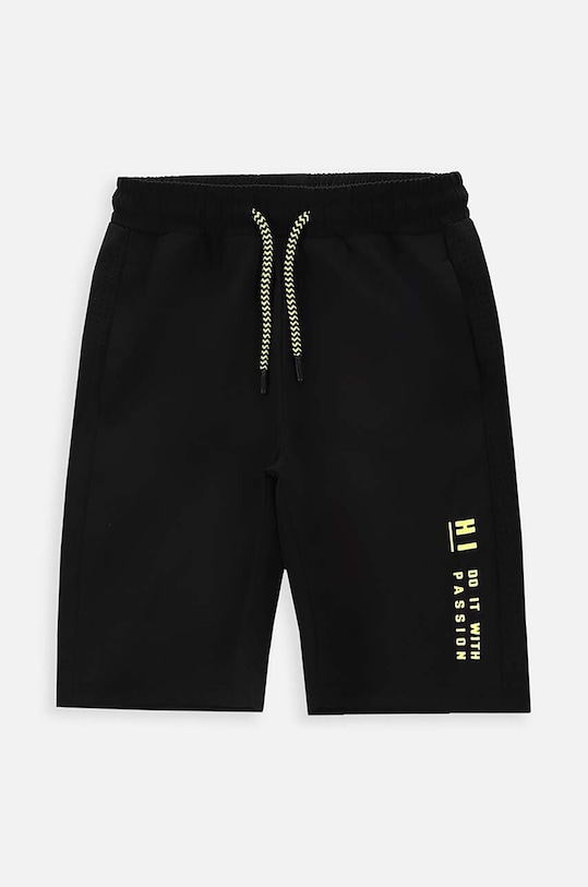 Παιδικό σορτς Lemon Explore WL4119502ACB μαύρο SS24