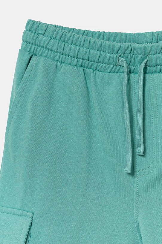Chłopiec United Colors of Benetton szorty bawełniane 39DJC902N.G.Seasonal turkusowy