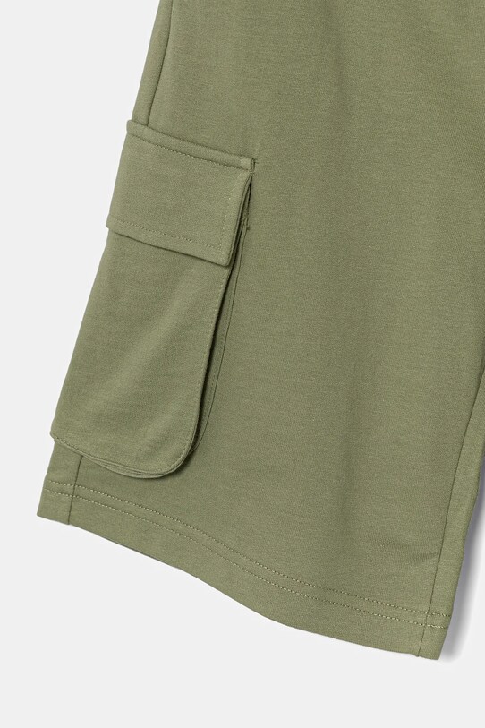 Αγορίστικα Βαμβακερό σορτσάκι United Colors of Benetton 39DJC902N.G.Seasonal πράσινο