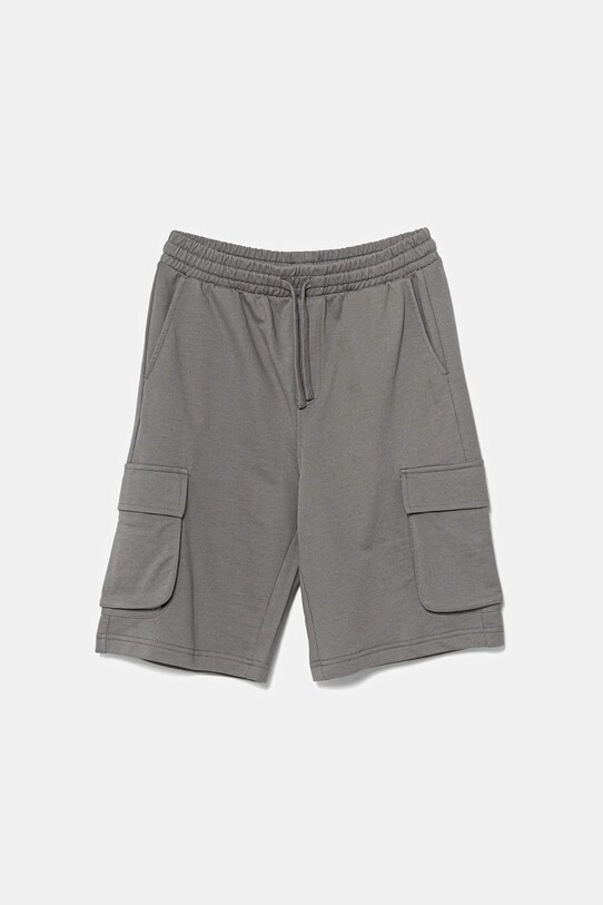 United Colors of Benetton pantaloni scurti din bumbac gri 39DJC902N.G.Seasonal