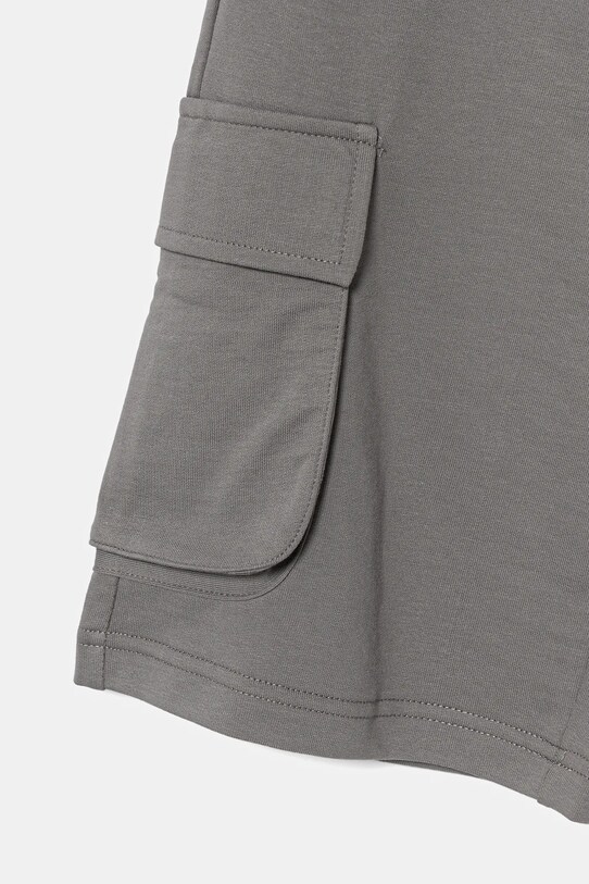 Băieți United Colors of Benetton pantaloni scurti din bumbac 39DJC902N.G.Seasonal gri