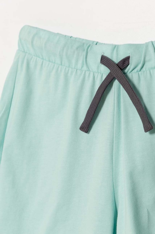 CHLAPEC Dětské bavlněné šortky United Colors of Benetton 3BL0C901H.G.Sea.PPYH tyrkysová
