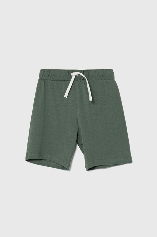 Детские хлопковые шорты United Colors of Benetton casual серый 3BL0G900Q.P.Sea.PPYH