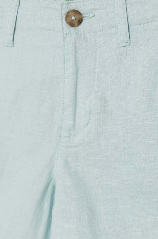 Chlapec Šortky s prímesou ľanu United Colors of Benetton 4BE7C901E.G.Seasonal modrá