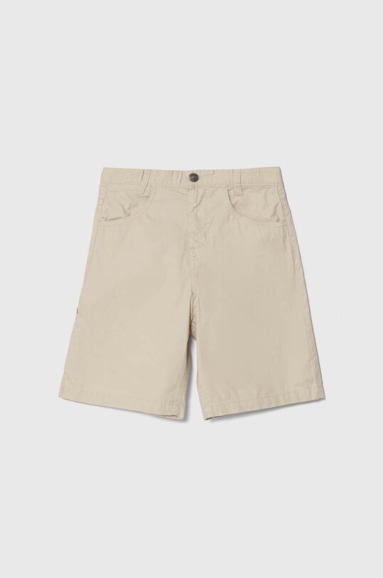 Дитячі бавовняні шорти United Colors of Benetton casual бежевий 4LN6C902U.G.Seasonal