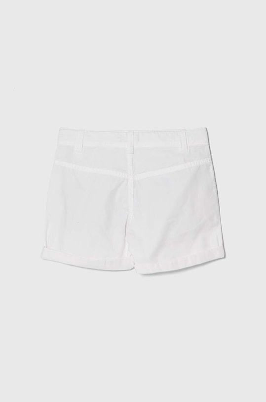 United Colors of Benetton szorty bawełniane dziecięce 4LN6G901Y.P.Seasonal biały SS24