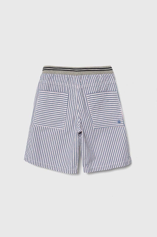 United Colors of Benetton szorty bawełniane dziecięce 4NJPC902J.G.Seasonal niebieski SS24