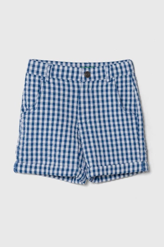United Colors of Benetton pantaloni scurți din bumbac pentru copii casual albastru 4YCCG901U.P.Seasonal