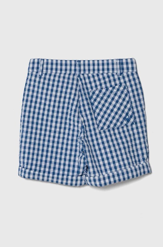 United Colors of Benetton szorty bawełniane dziecięce 4YCCG901U.P.Seasonal niebieski SS24