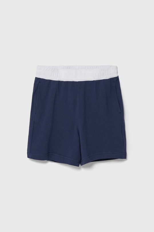 United Colors of Benetton szorty bawełniane dziecięce bawełna granatowy 3088C902S.G.Seasonal