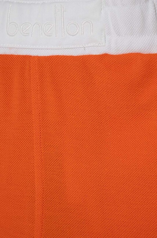 Хлопчик Дитячі бавовняні шорти United Colors of Benetton 3088G901H.P.Seasonal помаранчевий