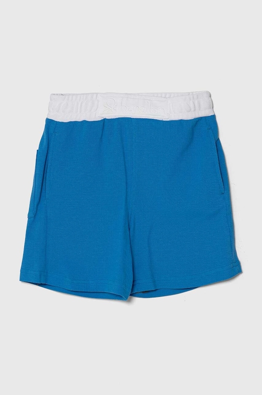 Detské bavlnené šortky United Colors of Benetton bavlna modrá 3088G901H.P.Seasonal