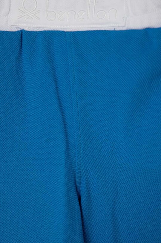 Мальчик Детские хлопковые шорты United Colors of Benetton 3088G901H.P.Seasonal голубой