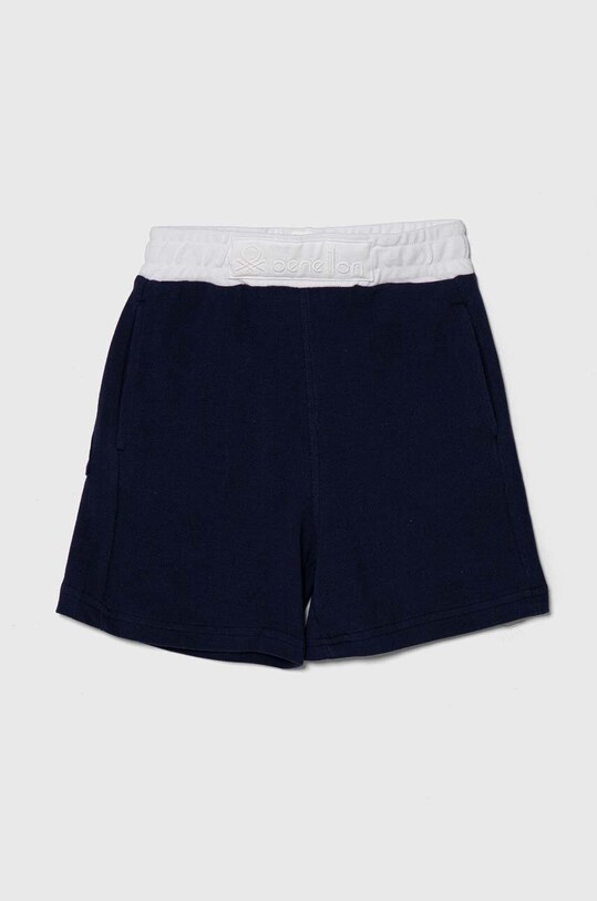 Дитячі бавовняні шорти United Colors of Benetton casual темно-синій 3088G901H.P.Seasonal