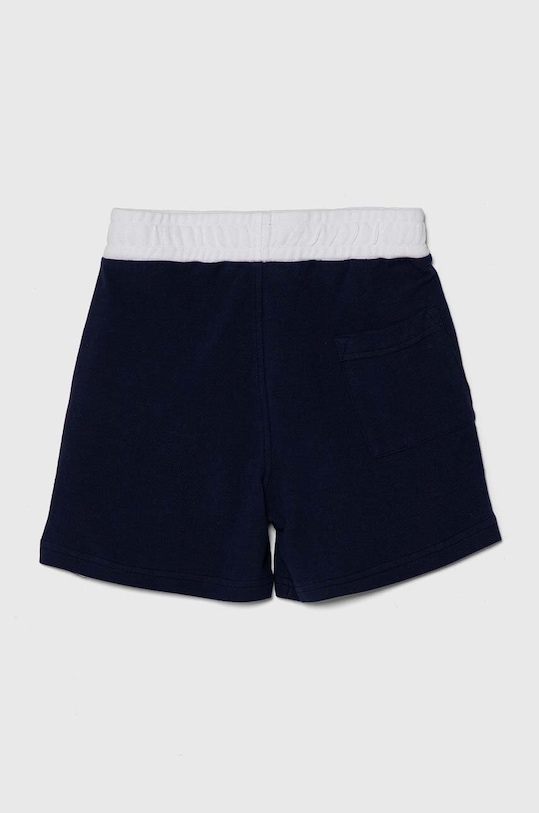 United Colors of Benetton szorty bawełniane dziecięce 3088G901H.P.Seasonal granatowy SS24