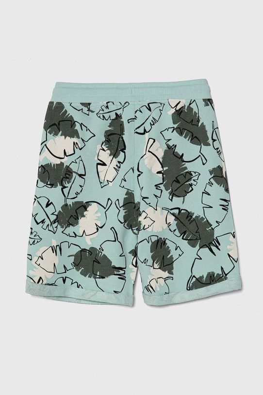 Дитячі бавовняні шорти United Colors of Benetton 3H0FC902Q.G.Seasonal бірюзовий SS24