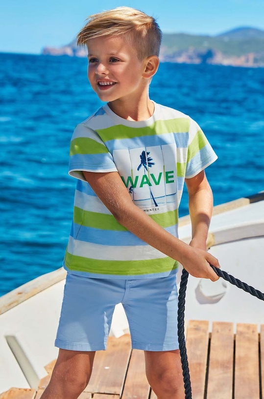 Παιδικό σορτς Mayoral με ελαστάν μπλε 204.5K.Mini.PPYH