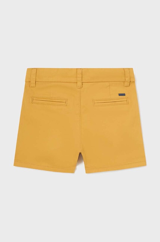 Mayoral pantaloni scurti bebe 207.3F.Baby.PPYH galben SS24