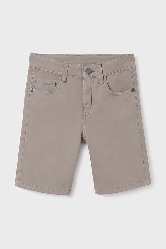 Mayoral szorty dziecięce z elastanem zielony 231.7D.Junior.PPYH