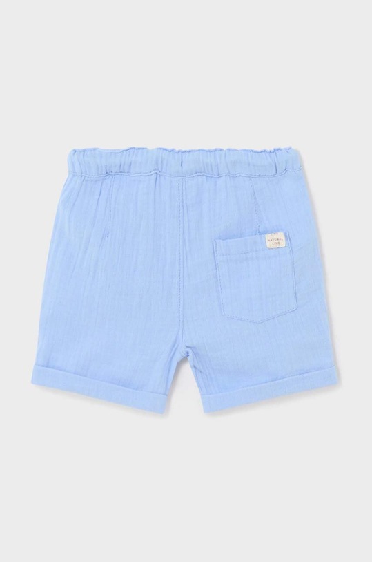 Бавовняні дитячі шорти Mayoral 1236.3A.Baby.PPYH блакитний SS24
