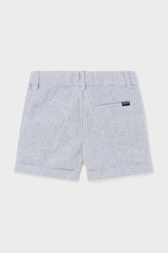 Мальчик Детские шорты с примесью льна Mayoral 1237.3B.Baby.PPYH голубой