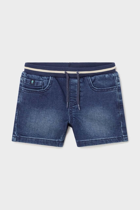 Krátke nohavice pre bábätká Mayoral soft denim rifľovina modrá 1239.3C.Baby.PPYH