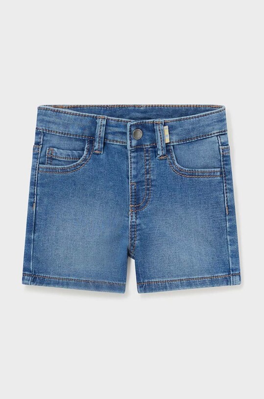 Mayoral pantaloni scurti bebe soft denim casual albastru 1241.3K.Baby.PPYH