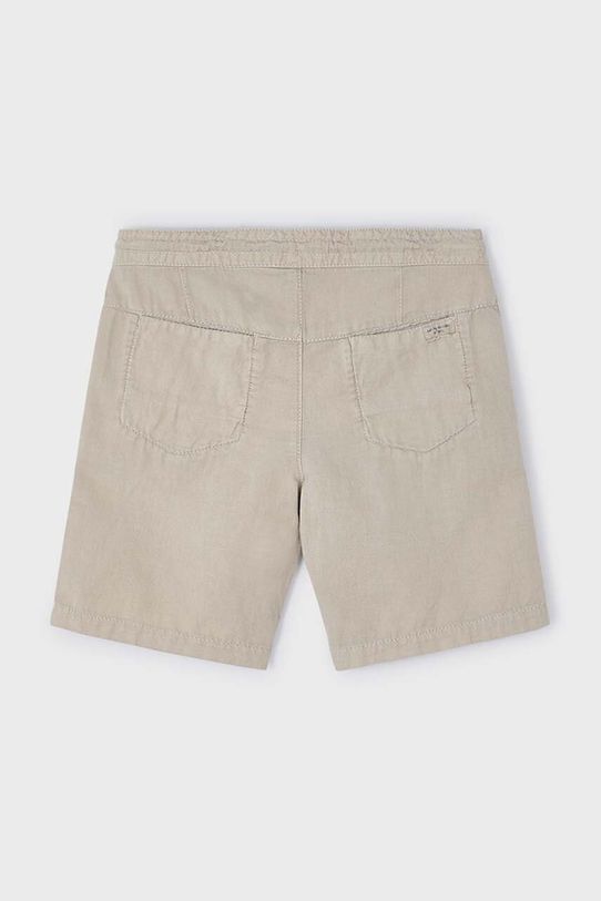 Chłopiec Mayoral szorty z domieszką lnu dziecięce 3249.5F.Mini.PPYH beżowy