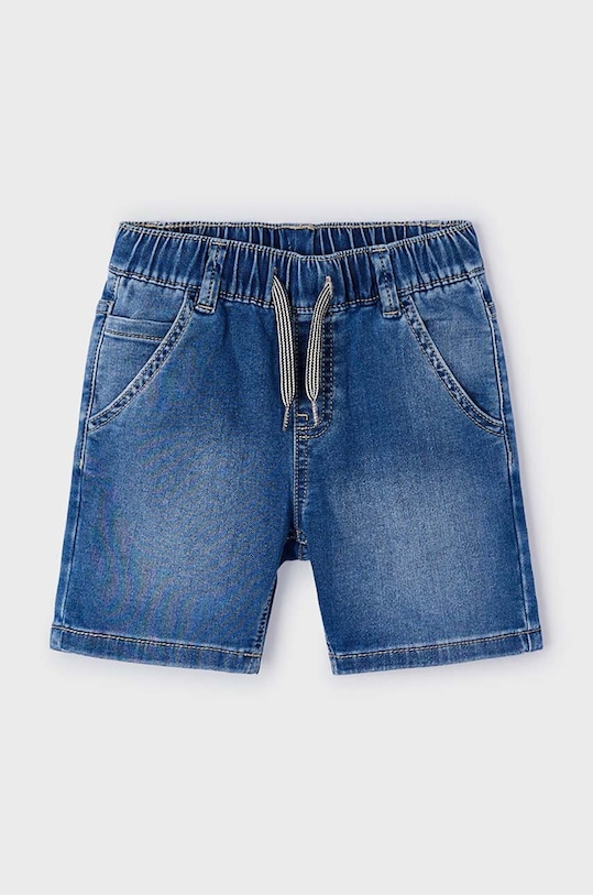 Mayoral szorty jeansowe dziecięce soft denim jogger z elastanem niebieski 3272.5F.Mini.PPYH