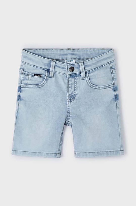 Mayoral szorty jeansowe dziecięce soft denim 3274.5G.Mini.PPYH niebieski SS24