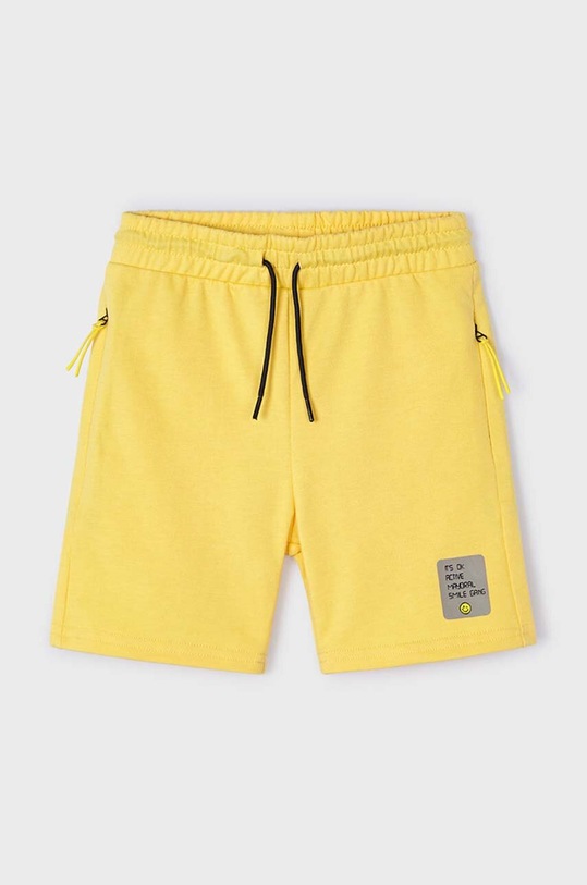 Mayoral szorty dziecięce casual żółty 3277.5H.Mini.PPYH