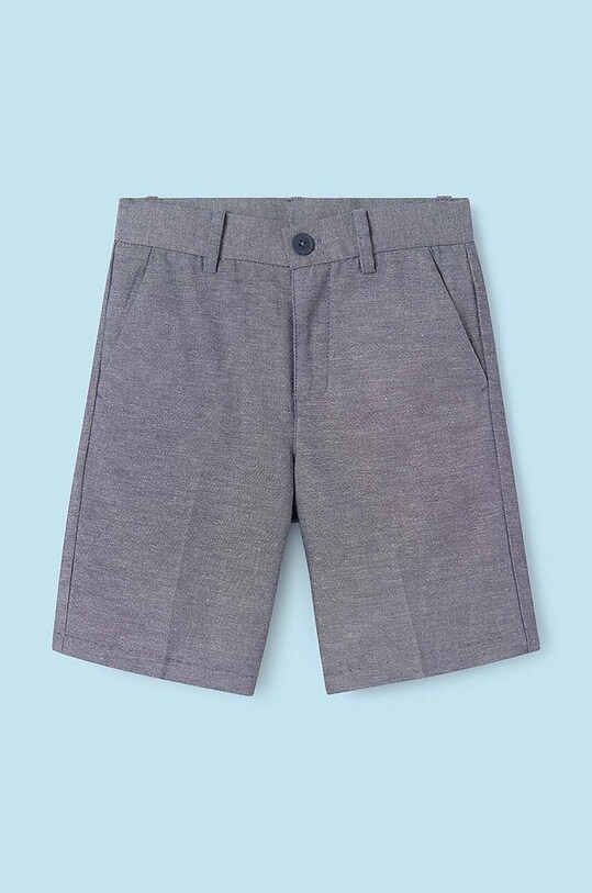 Παιδικό λινό σορτς Mayoral 6279.7A.Junior.PPYH μπλε SS24