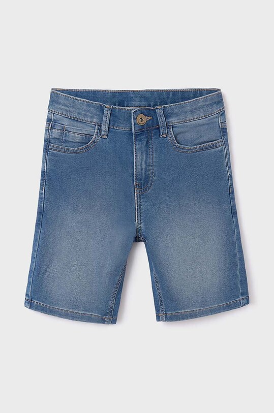 Mayoral pantaloni scurti din denim pentru copii soft denim 6286.7D.Junior.PPYH albastru SS24