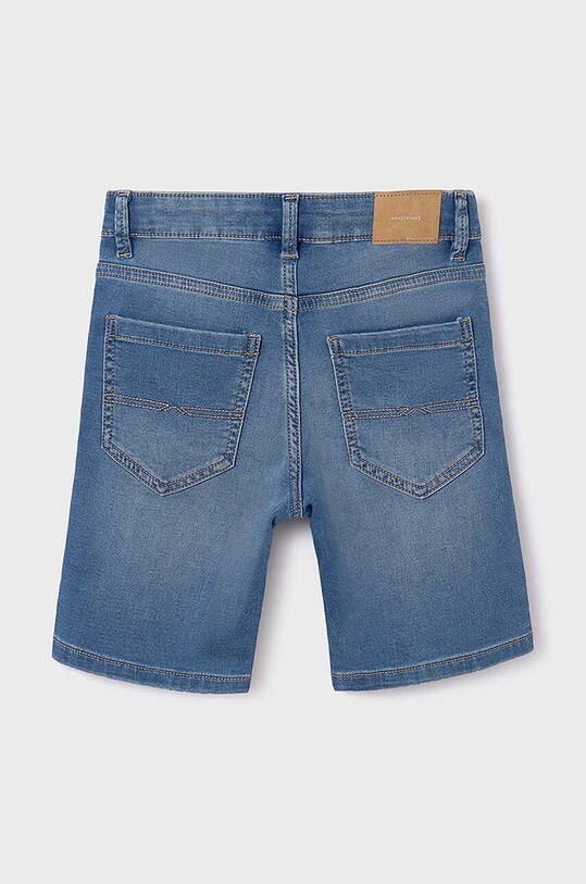 Băieți Mayoral pantaloni scurti din denim pentru copii soft denim 6286.7D.Junior.PPYH albastru