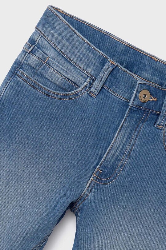 Mayoral pantaloni scurti din denim pentru copii soft denim albastru 6286.7D.Junior.PPYH