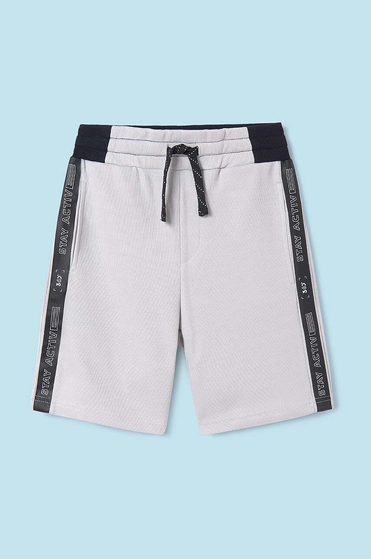 Dětské kraťasy Mayoral pletenina šedá 6290.7G.Junior.PPYH